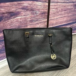 Micheal kors black laptop bag